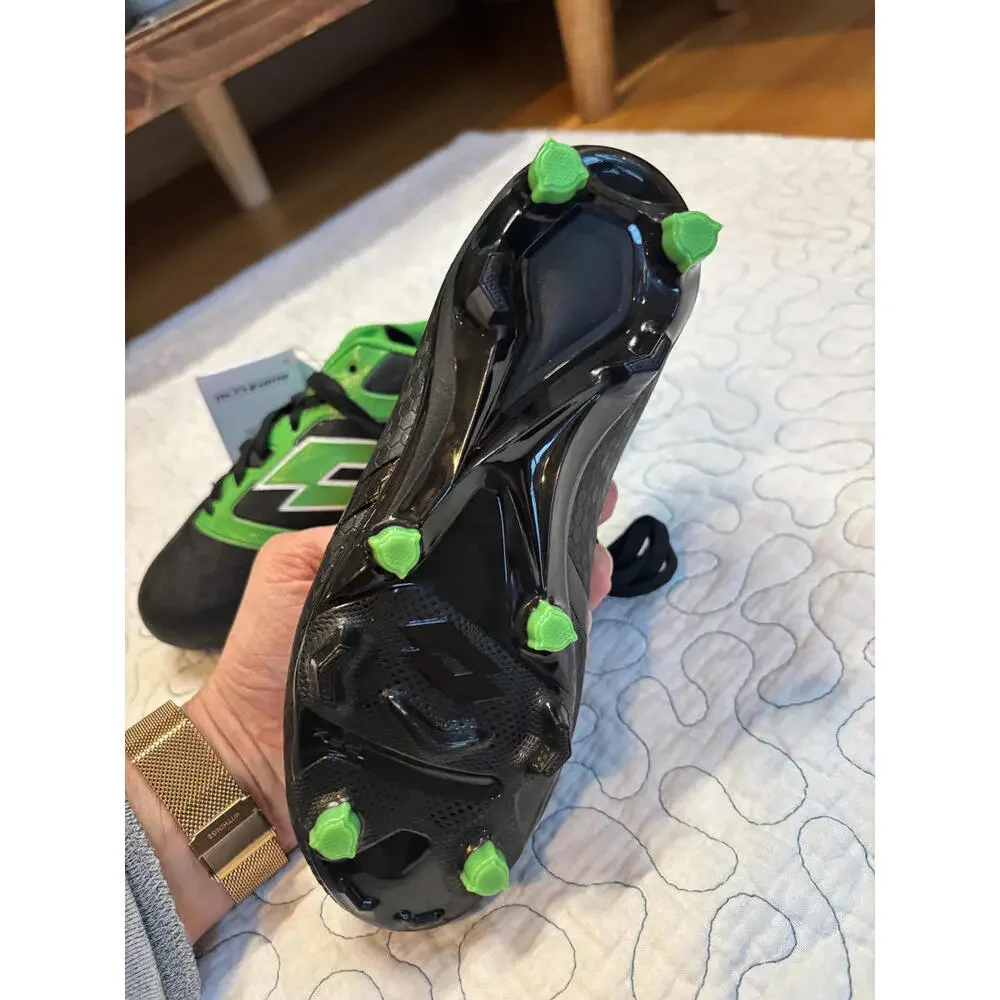 Lotto Maestoso‎ Boy's Soccer Cleats Black and Green Size 2.5 - Picture 4 of 5